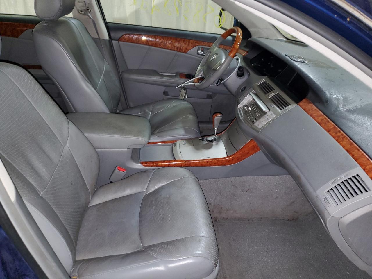 2006 Toyota Avalon VIN 4T1BK36B36U147942 Copart auction photo, front end / side damage thumbnail 5