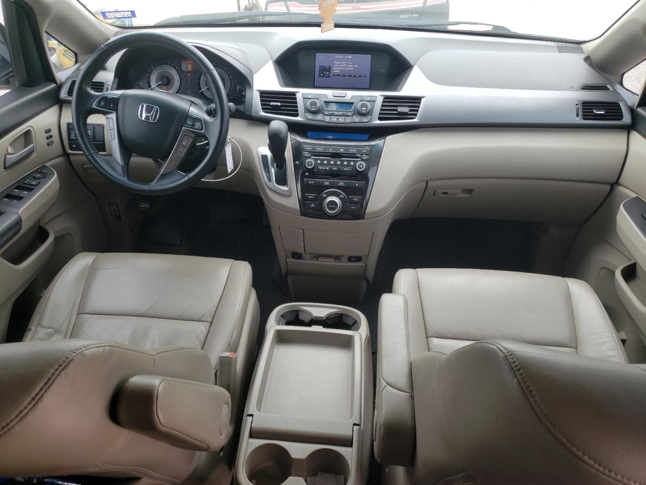 2013 Honda Odyssey VIN 5FNRL5H98DB057942 Copart auction photo, mechanical / rear end damage thumbnail 8