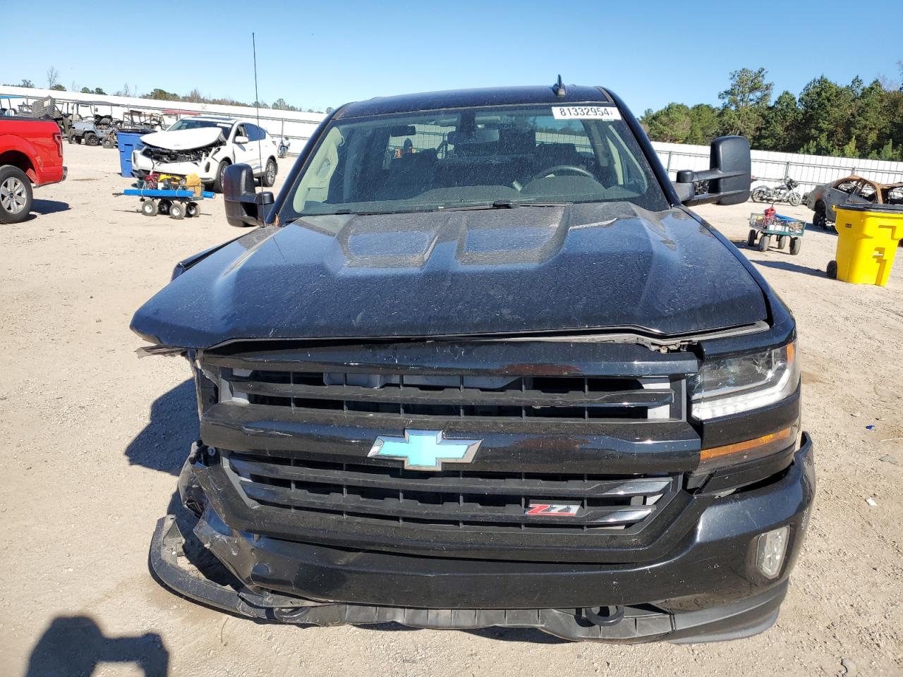 2017 Chevrolet Silverado VIN 1GCVKREC2HZ141554 Copart auction photo, front end damage thumbnail 5