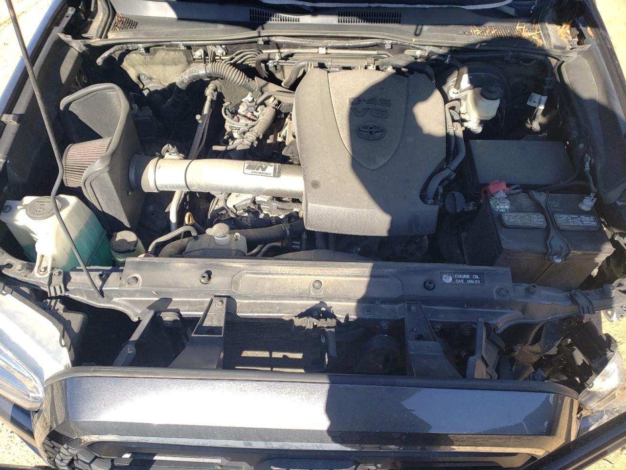 2019 Toyota Tacoma VIN 3TMCZ5AN9KM216018 Copart auction photo, all over / undercarriage damage thumbnail 13
