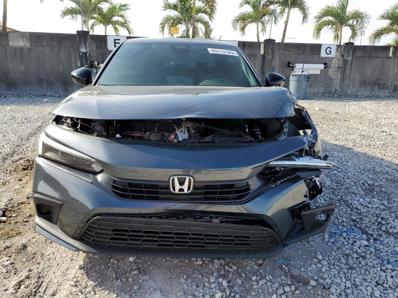 2024 Honda Civic VIN 2HGFE2F50RH545006 Copart auction photo, front end damage thumbnail 5