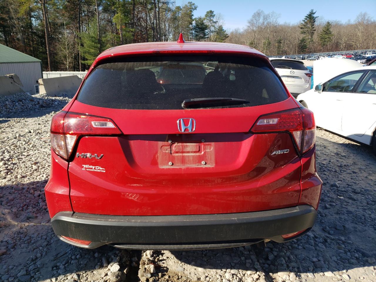 2018 Honda HR-V VIN 3CZRU6H5XJG706530 Copart auction photo, front end / undercarriage damage thumbnail 6