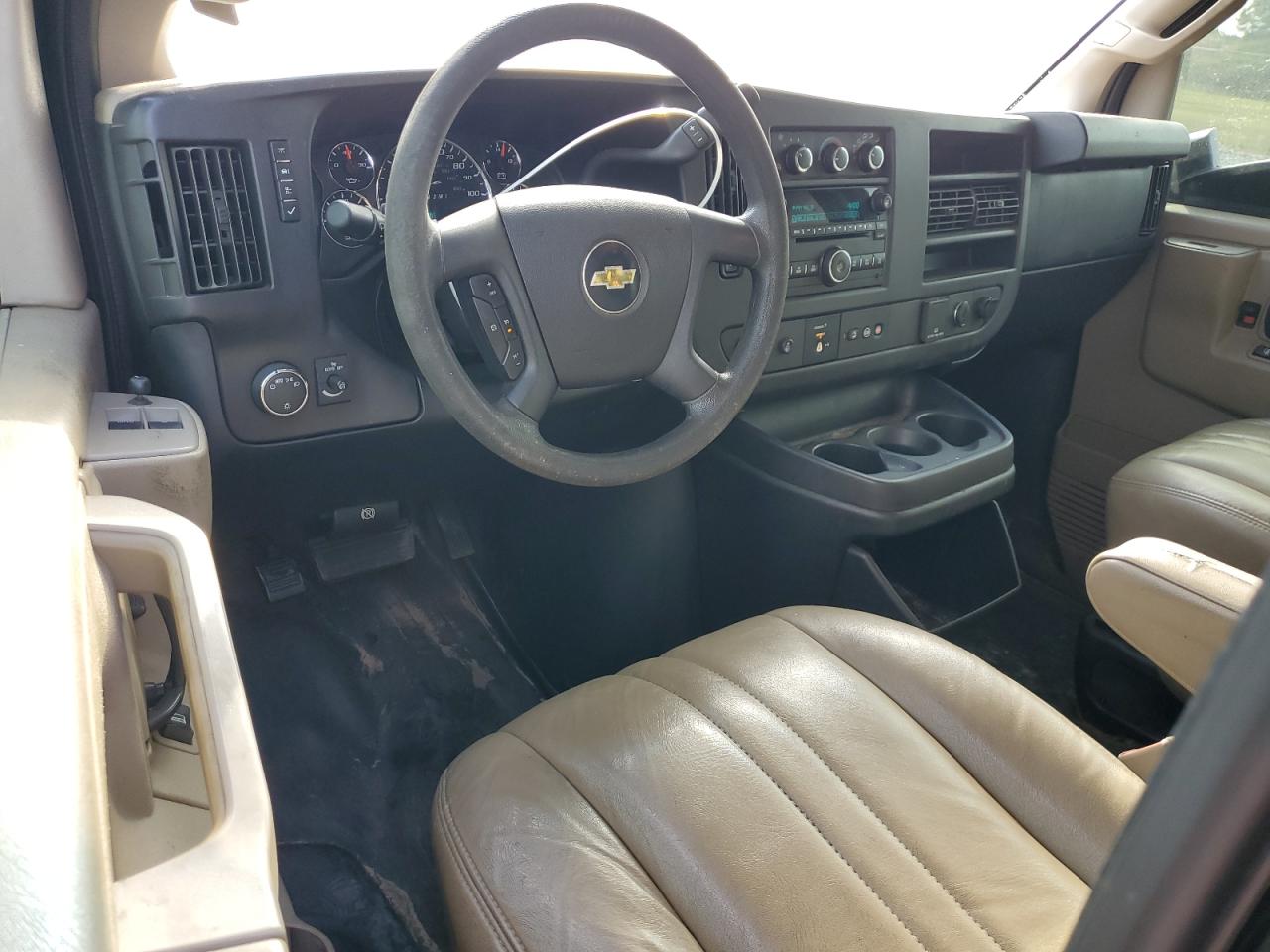 2018 Chevrolet Express VIN 1GCWGAFG3J1163396 Copart auction photo, all over damage thumbnail 8