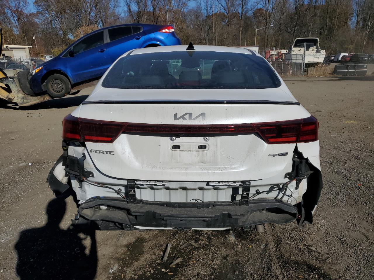 2023 KIA Forte VIN 3KPF54AD6PE667693 Copart auction photo, rear end / side damage thumbnail 6