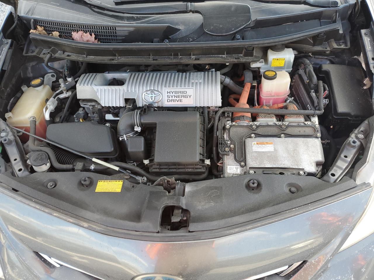 2012 Toyota Prius VIN JTDZN3EU2C3186486 Copart auction photo, front end damage thumbnail 11