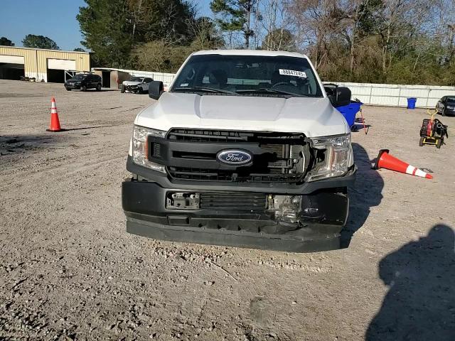 2018 Ford F-150 VIN 1FTMF1CB2JFE39024 Copart auction photo, front end / side damage thumbnail 10