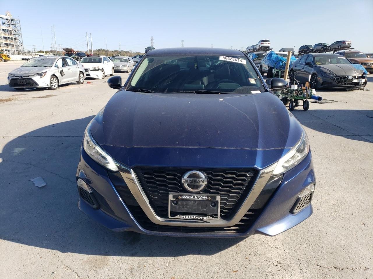 2019 Nissan Altima VIN 1N4BL4CVXKC247287 Copart auction photo, side / rear end damage thumbnail 5