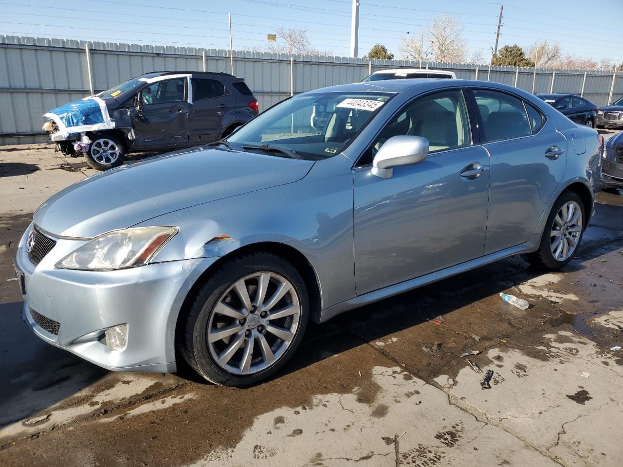 2007 Lexus IS VIN JTHCK262075014374