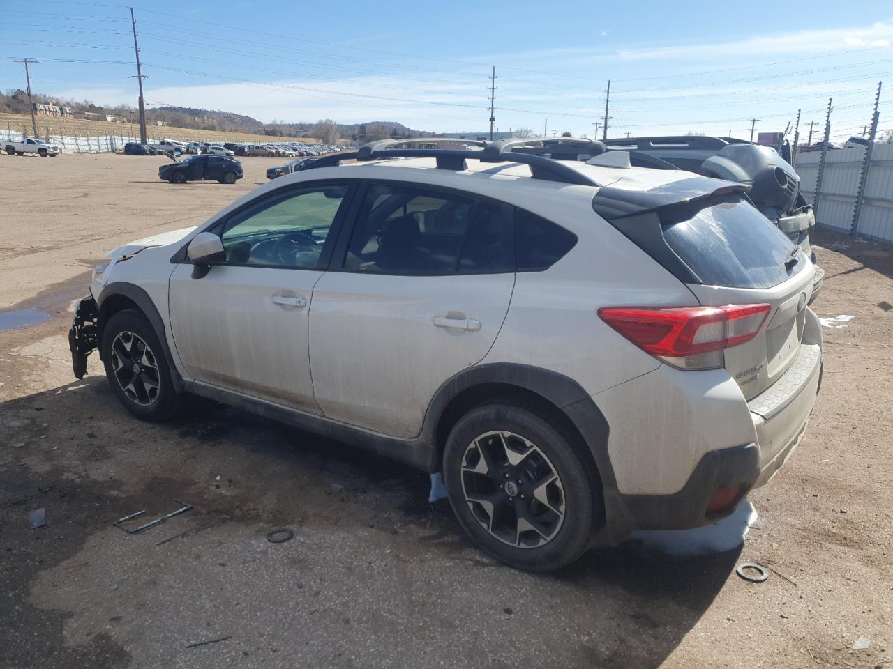 2018 Subaru XV VIN JF2GTADC7J8345594 Copart auction photo, front end / side damage thumbnail 2