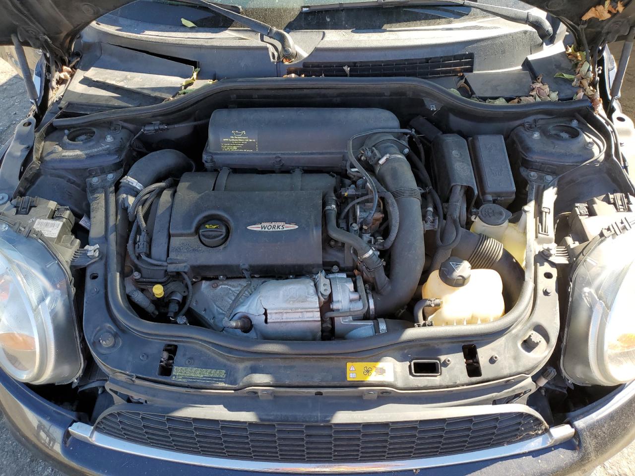 2013 MINI Cooper VIN WMWSU9C59DT384919 Copart auction photo, side / minor dent/scratches damage thumbnail 11