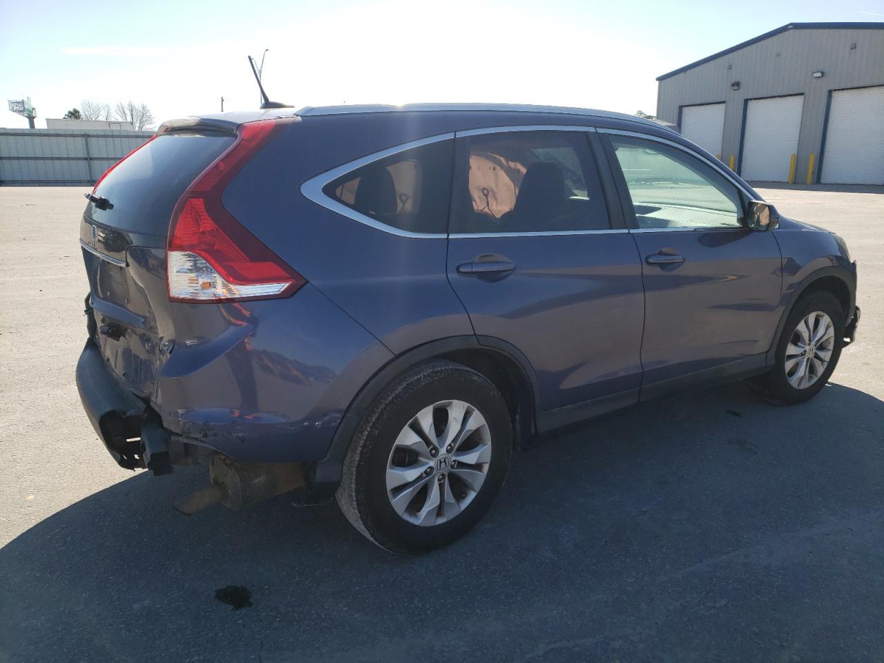 2012 Honda CR-V VIN 5J6RM3H78CL030651 Copart auction photo, all over damage thumbnail 3
