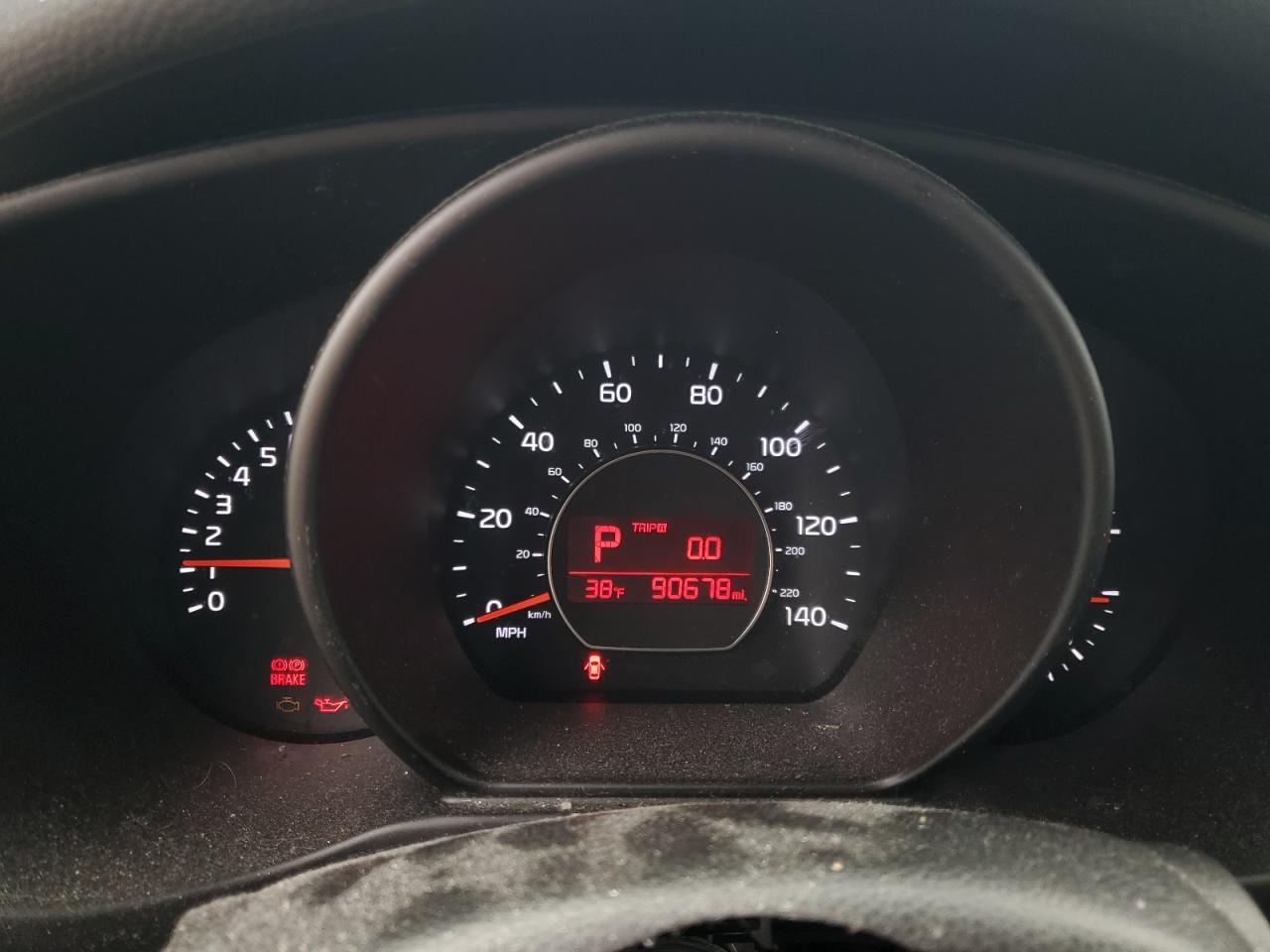 2017 KIA Soul VIN KNDJN2A28H7465663 Copart auction photo, vandalism damage thumbnail 9