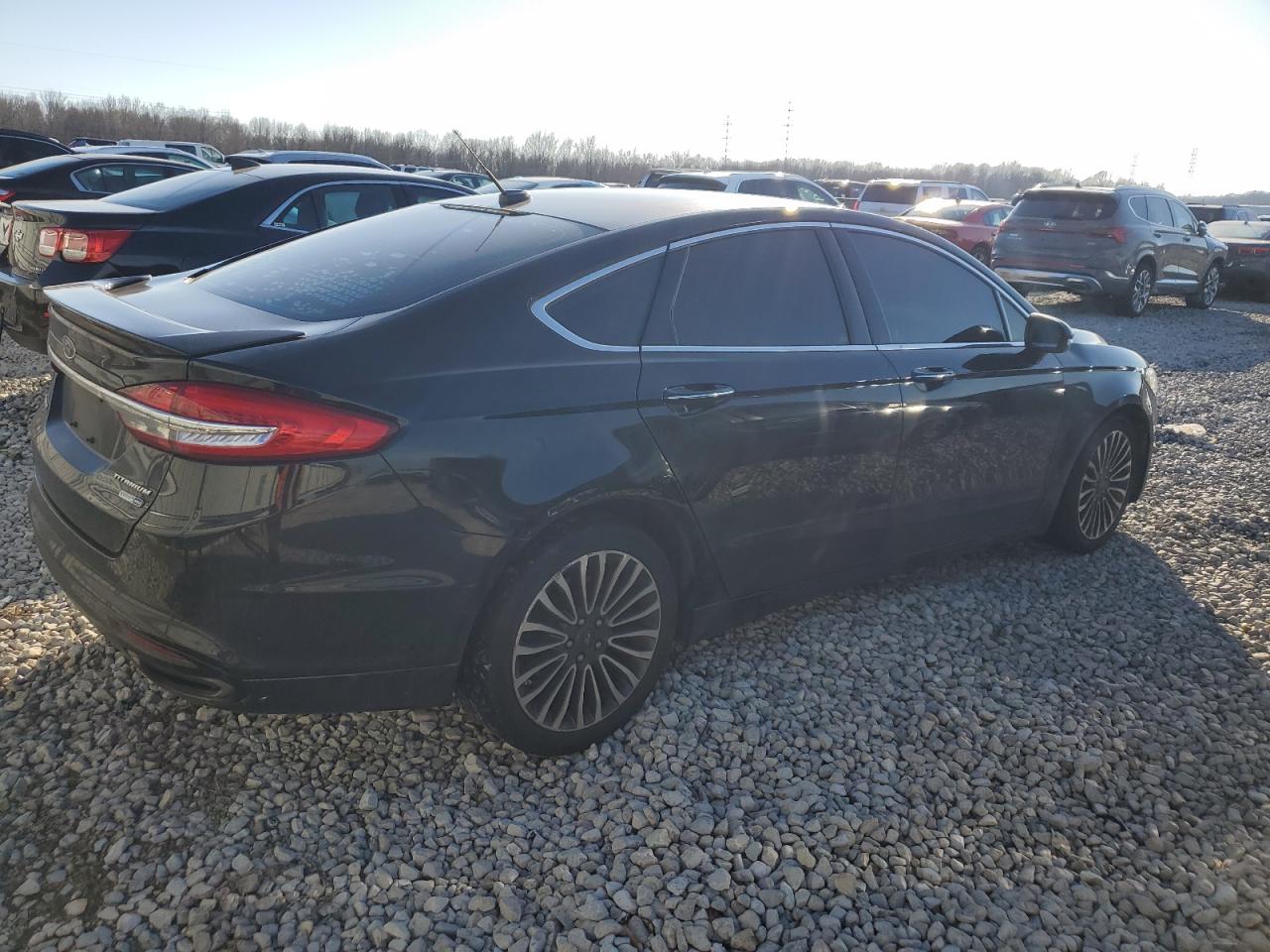 2018 Ford Fusion VIN 3FA6P0D96JR233466 Copart auction photo, front end damage thumbnail 3