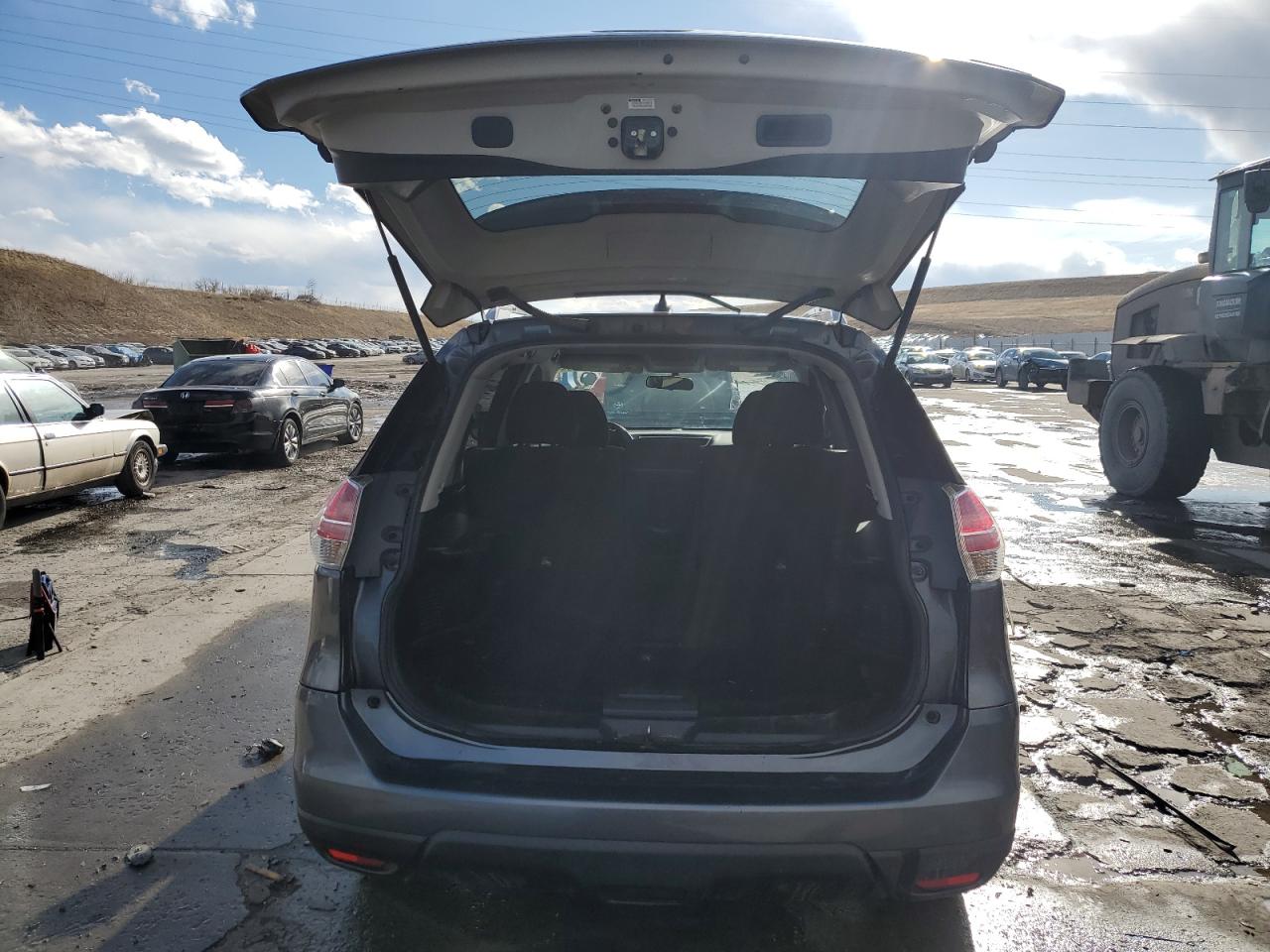 2014 Nissan Rogue VIN 5N1AT2MV5EC767423 Copart auction photo, front end damage thumbnail 6