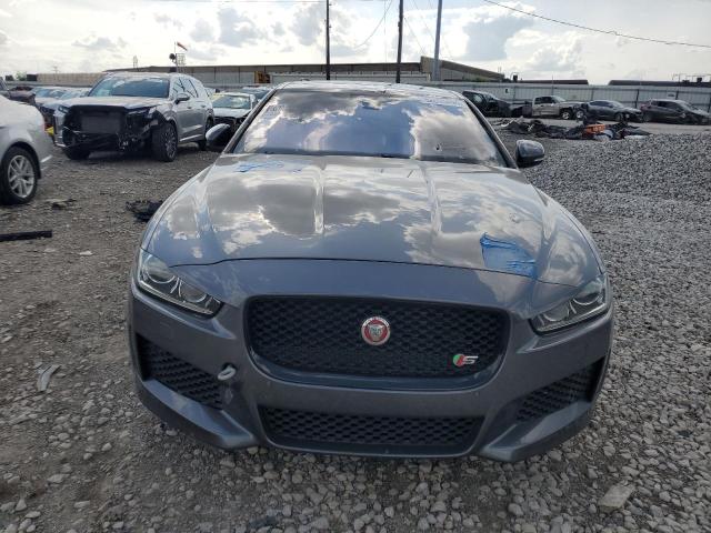 2018 Jaguar XE VIN SAJAM4FV0JCP19219 Copart auction photo, top/roof damage thumbnail 5