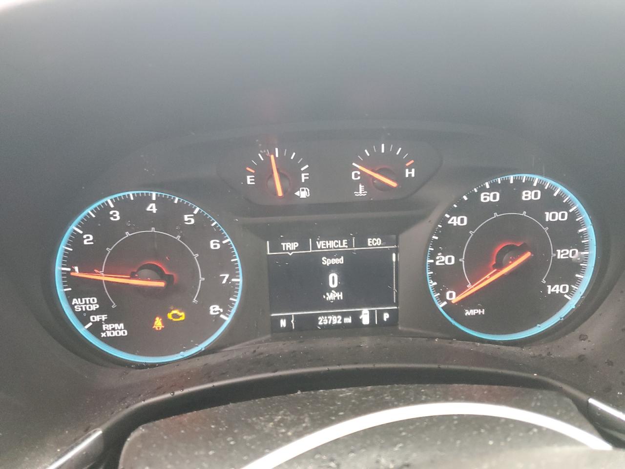 2020 Chevrolet Equinox VIN 2GNAXHEV2L6108920 Copart auction photo, front end / rear end damage thumbnail 9