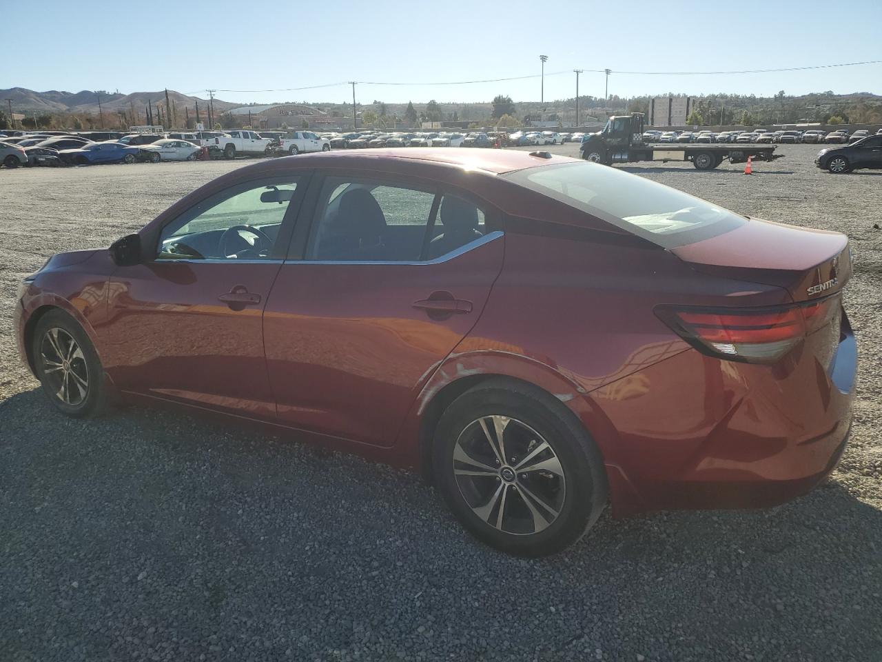 2022 Nissan Sentra VIN 3N1AB8CV6NY249536 Copart auction photo, all over damage thumbnail 2