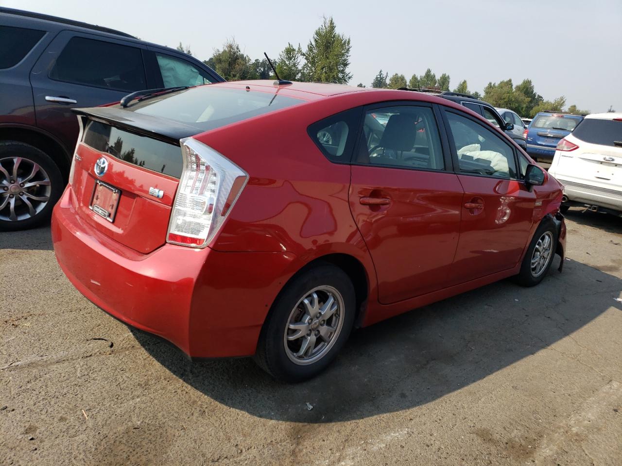 2010 Toyota Prius VIN JTDKN3DU5A0176679 Copart auction photo, frame damage / front end damage thumbnail 3