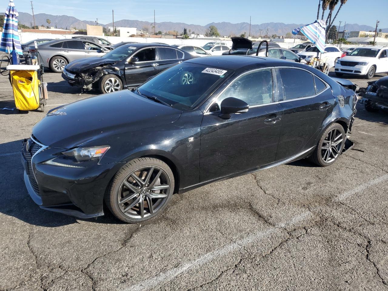 2014 Lexus IS VIN JTHBE1D23E5013362