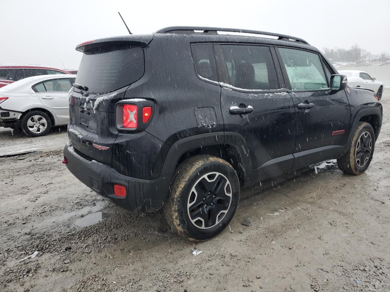 2017 Jeep Renegade VIN ZACCJBCB3HPG60722 Copart auction photo, front end damage thumbnail 3