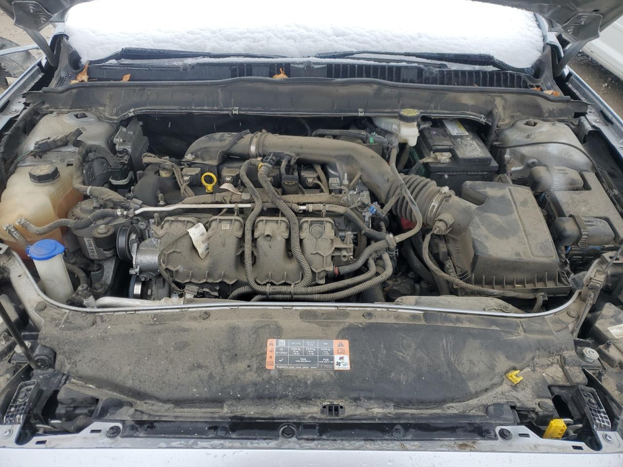 2020 Ford Fusion VIN 3FA6P0D93LR137426 Copart auction photo, rear end damage thumbnail 11