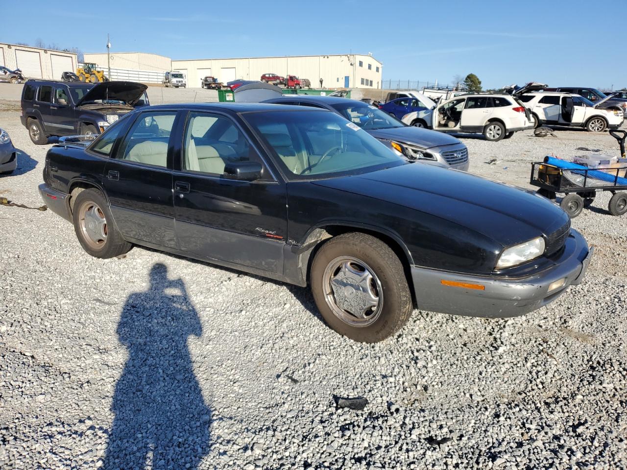 1996 Buick Regal VIN 2G4WF52K3T1407254 Copart auction photo, all over damage thumbnail 4
