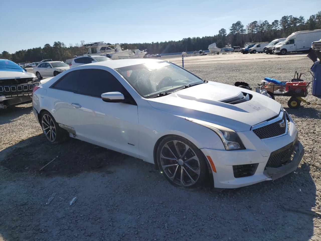 2016 Cadillac ATS VIN 1G6AN1RY9G0100034 Copart auction photo, all over damage thumbnail 4