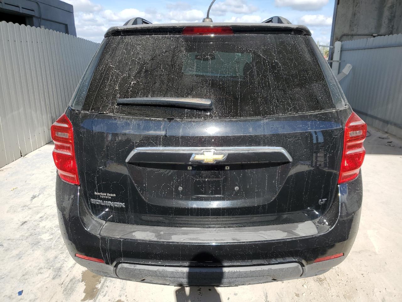 2017 Chevrolet Equinox VIN 2GNALCEK3H6207600 Copart auction photo, front end / mechanical damage thumbnail 6
