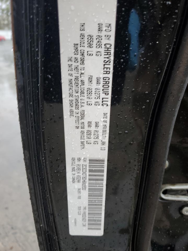 2013 Dodge Charger VIN 2C3CDXDT8DH602083 Copart auction photo, side / mechanical damage thumbnail 12