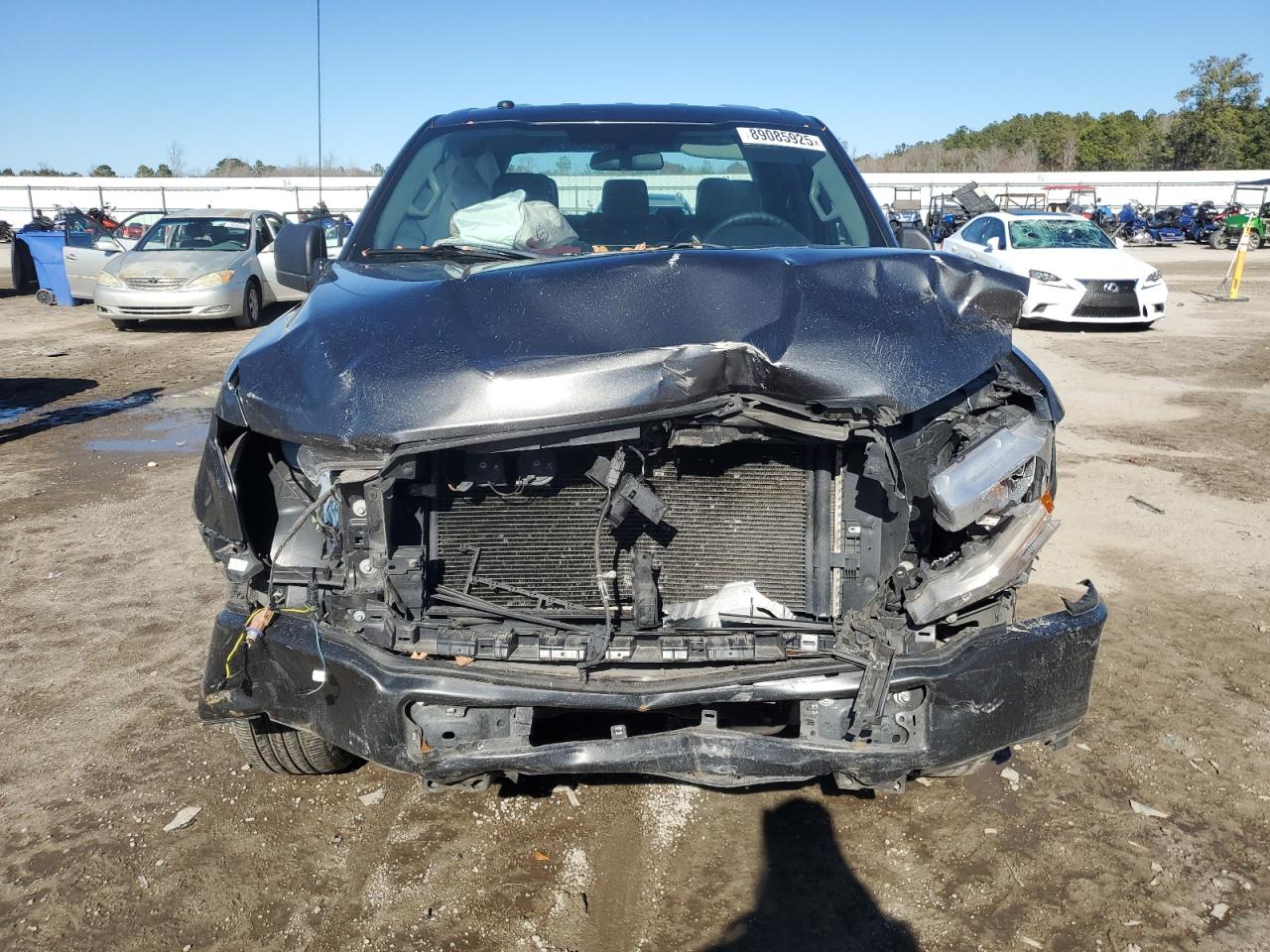 2018 Ford F-150 VIN 1FTEW1E59JFB62903 Copart auction photo, front end damage thumbnail 5