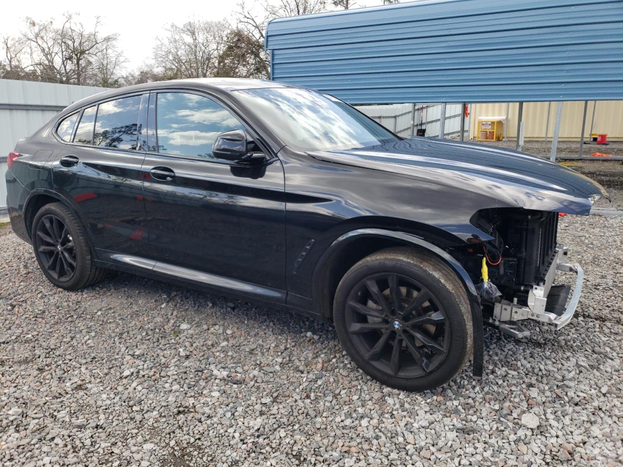 2022 BMW X4 VIN 5UX33DT08N9J98304 Copart auction photo, front end damage thumbnail 4