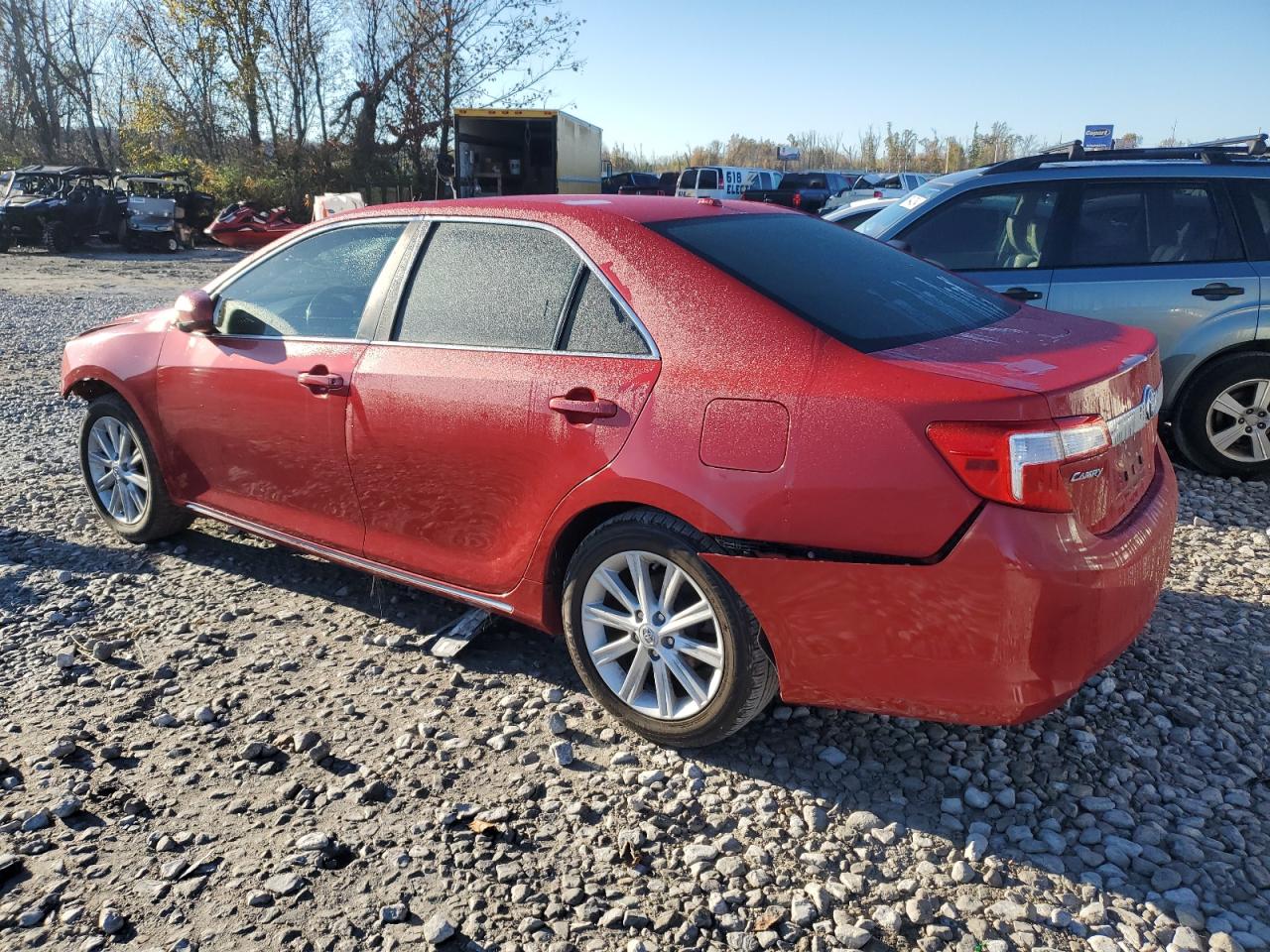 2012 Toyota Camry VIN 4T1BD1FK1CU005809 Copart auction photo, front end damage thumbnail 3