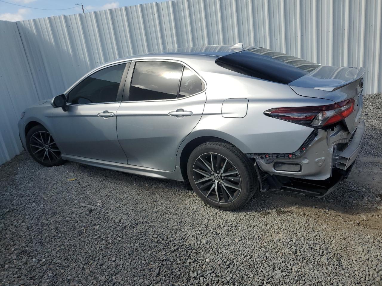 2022 Toyota Camry VIN 4T1G11AK5NU657082 Copart auction photo, rear end / front end damage thumbnail 2