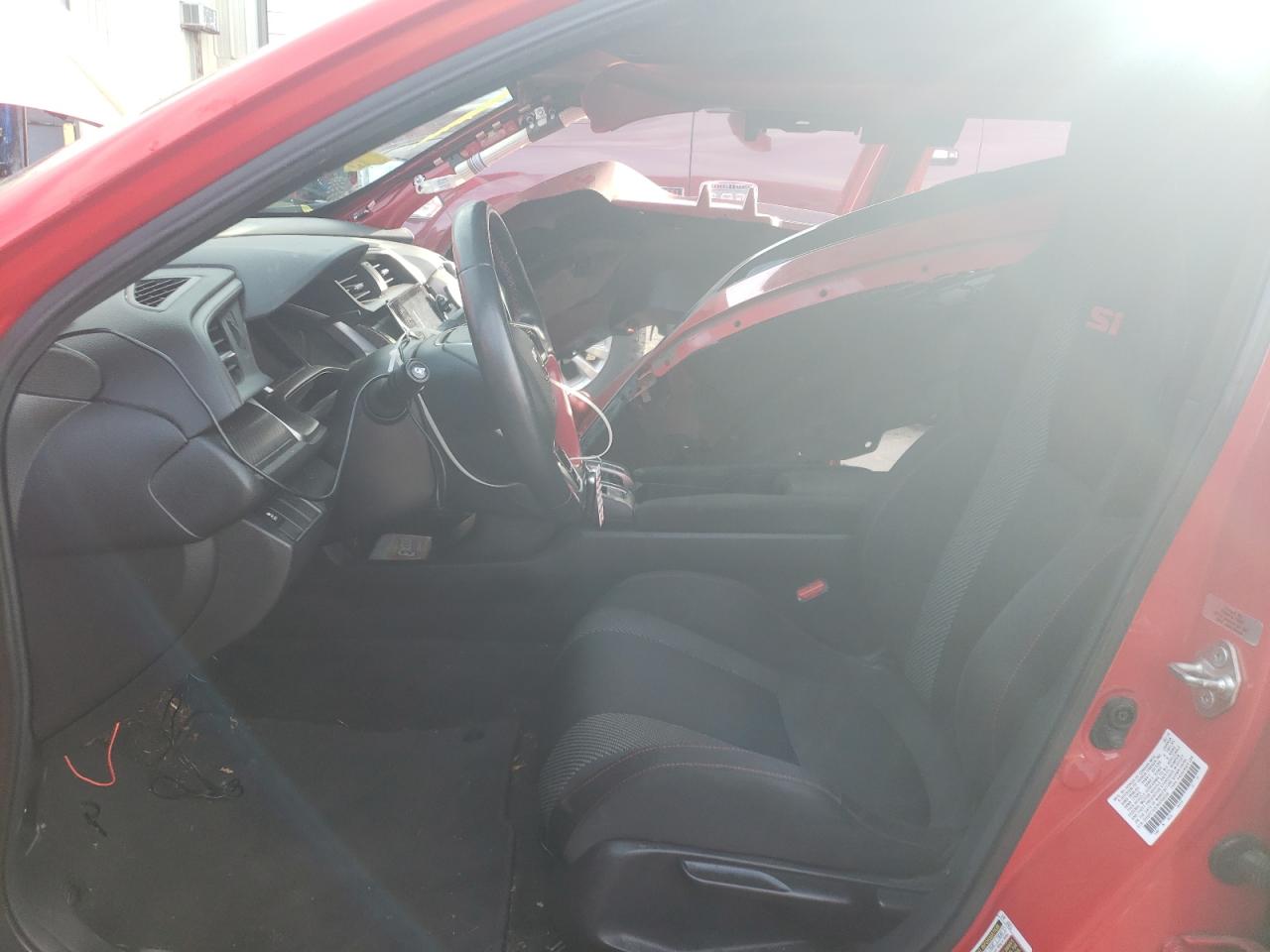 2019 Honda Civic VIN 2HGFC1E51KH705336 Copart auction photo, all over damage thumbnail 7