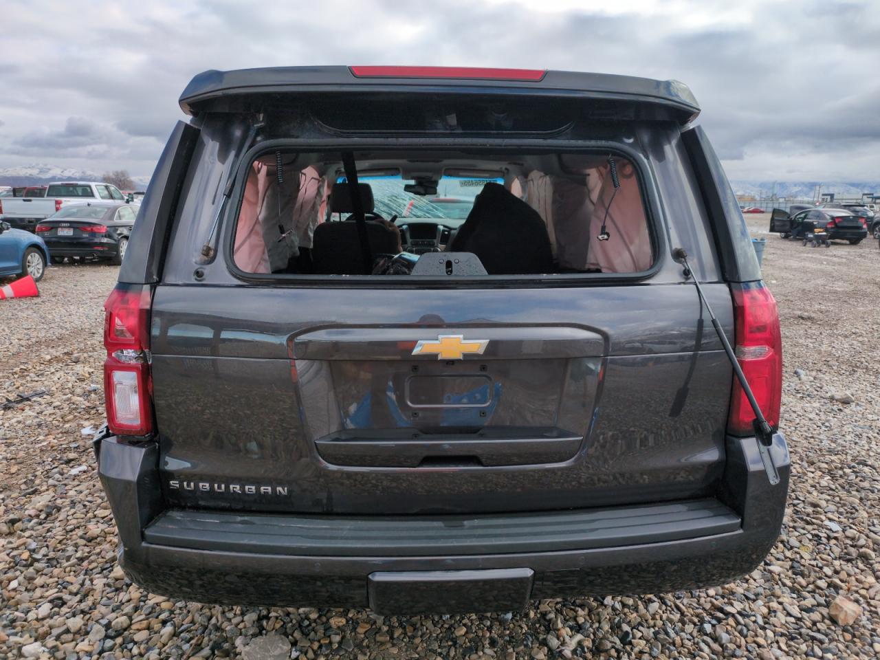 2018 Chevrolet Suburban VIN 1GNSKHKC1JR207607 Copart auction photo, rollover damage thumbnail 6