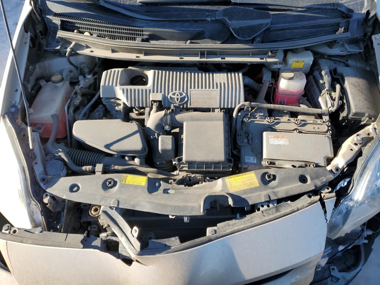 2011 Toyota Prius VIN JTDKN3DU4B0275351 Copart auction photo, front end / side damage thumbnail 11