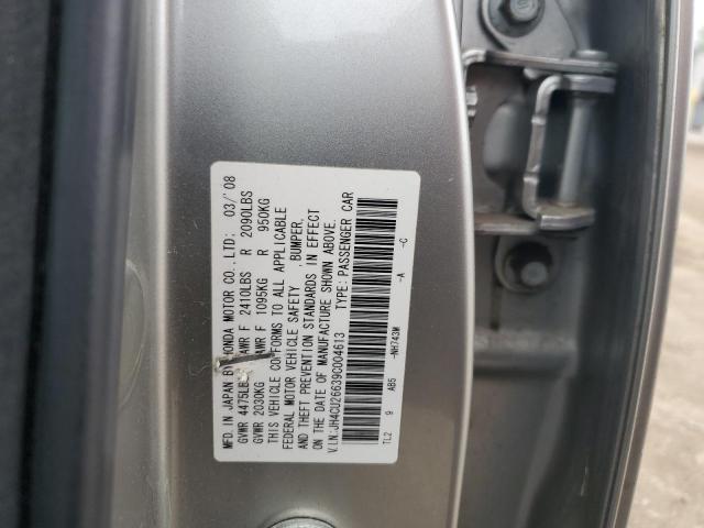 2009 Acura TSX VIN JH4CU26639C004613 Copart auction photo, rear end / front end damage thumbnail 12