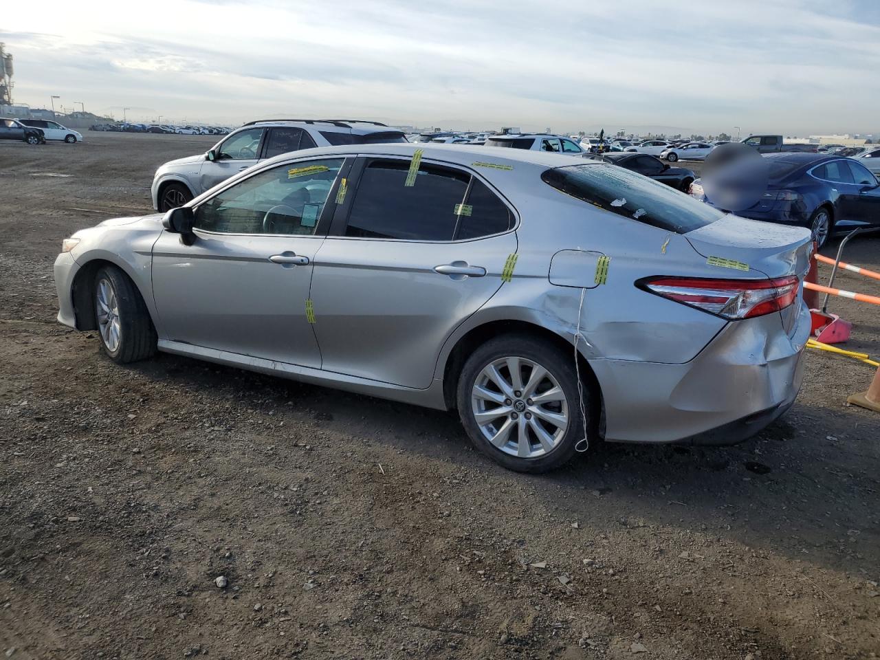 2018 Toyota Camry VIN 4T1B11HK7JU553588 Copart auction photo, all over damage thumbnail 2