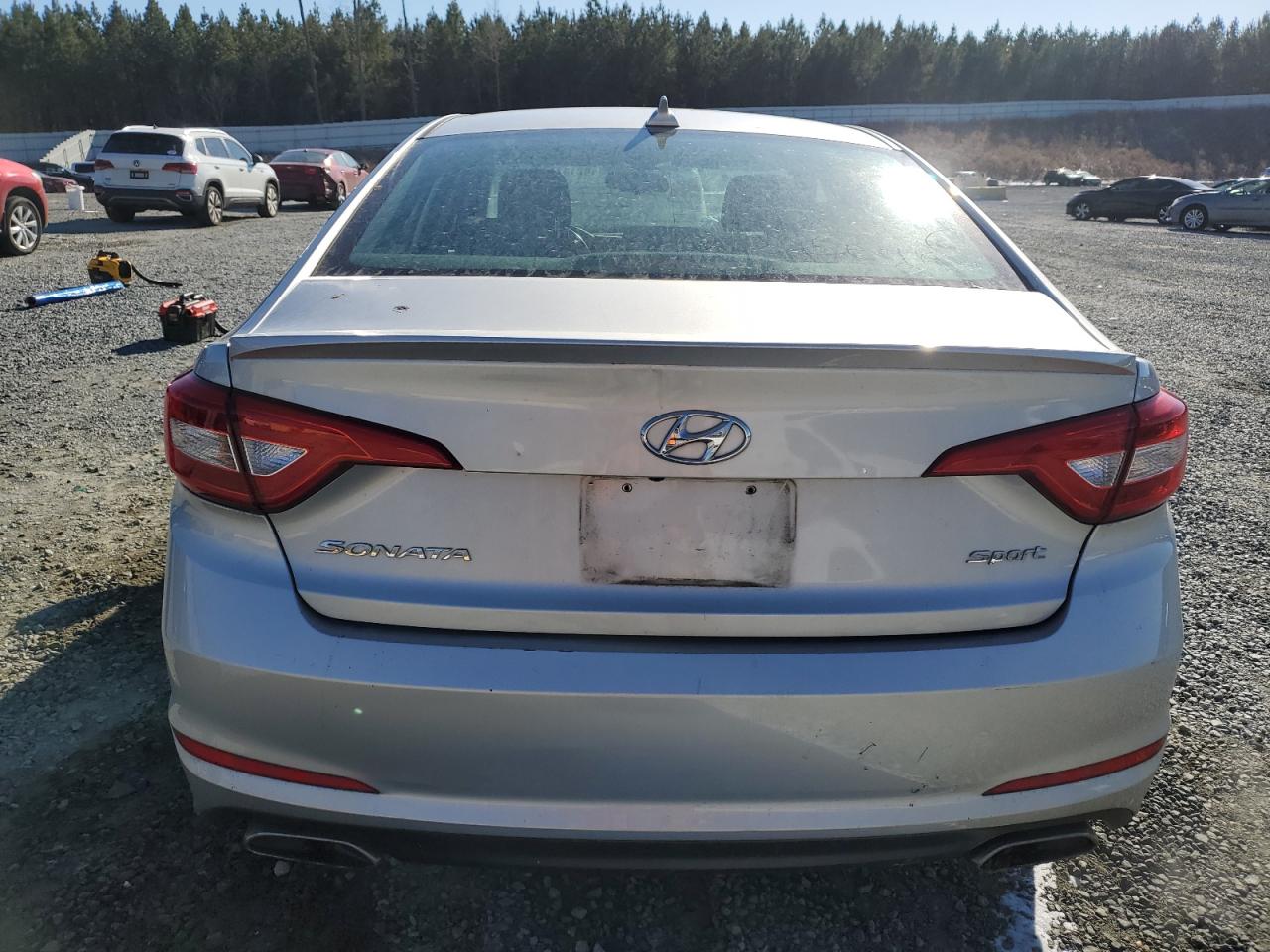 2016 Hyundai Sonata VIN 5NPE34AF7GH381995 Copart auction photo, front end damage thumbnail 6