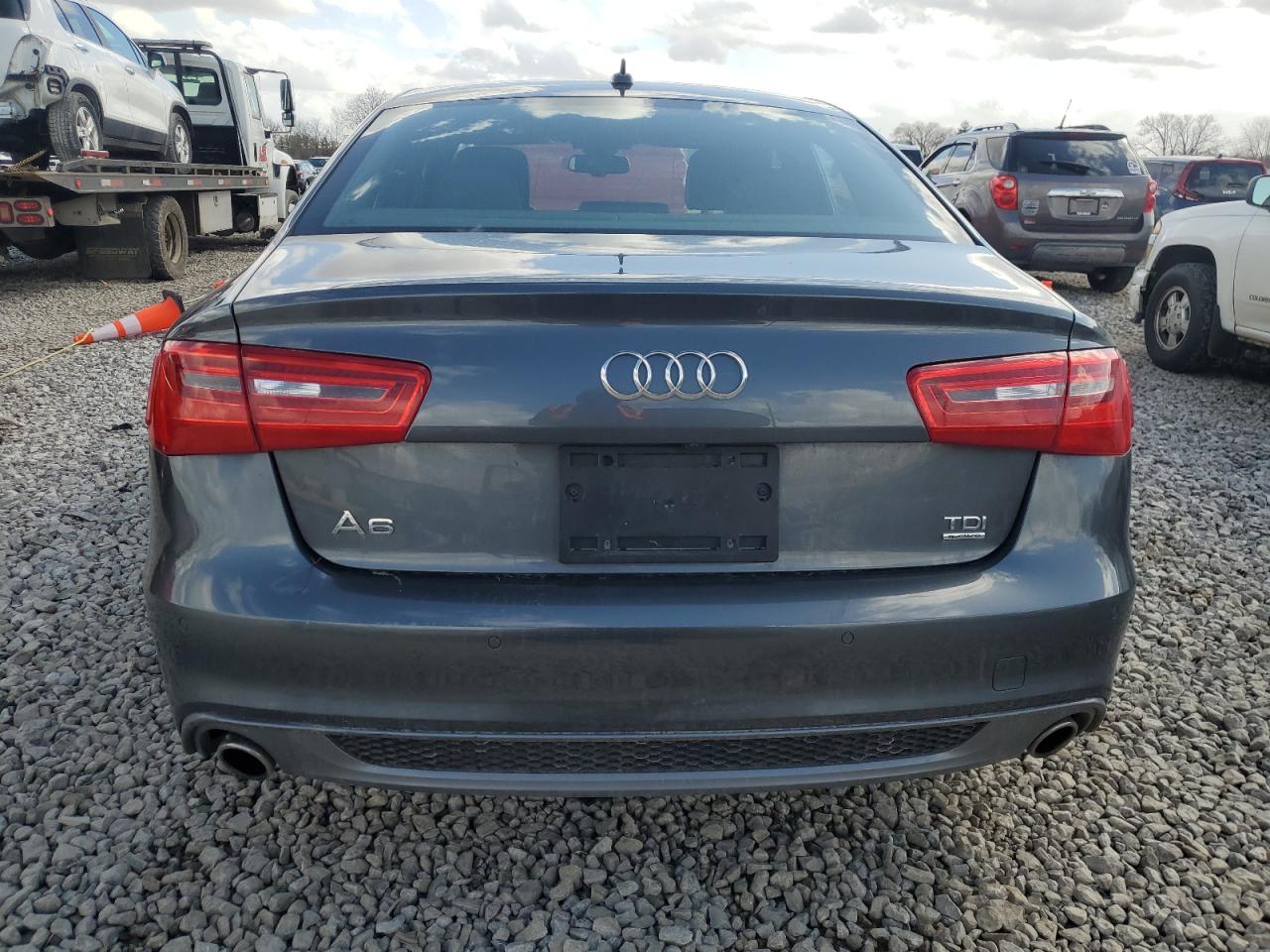 2015 Audi A6 VIN WAUHMAFC6FN022530 Copart auction photo, side damage thumbnail 6