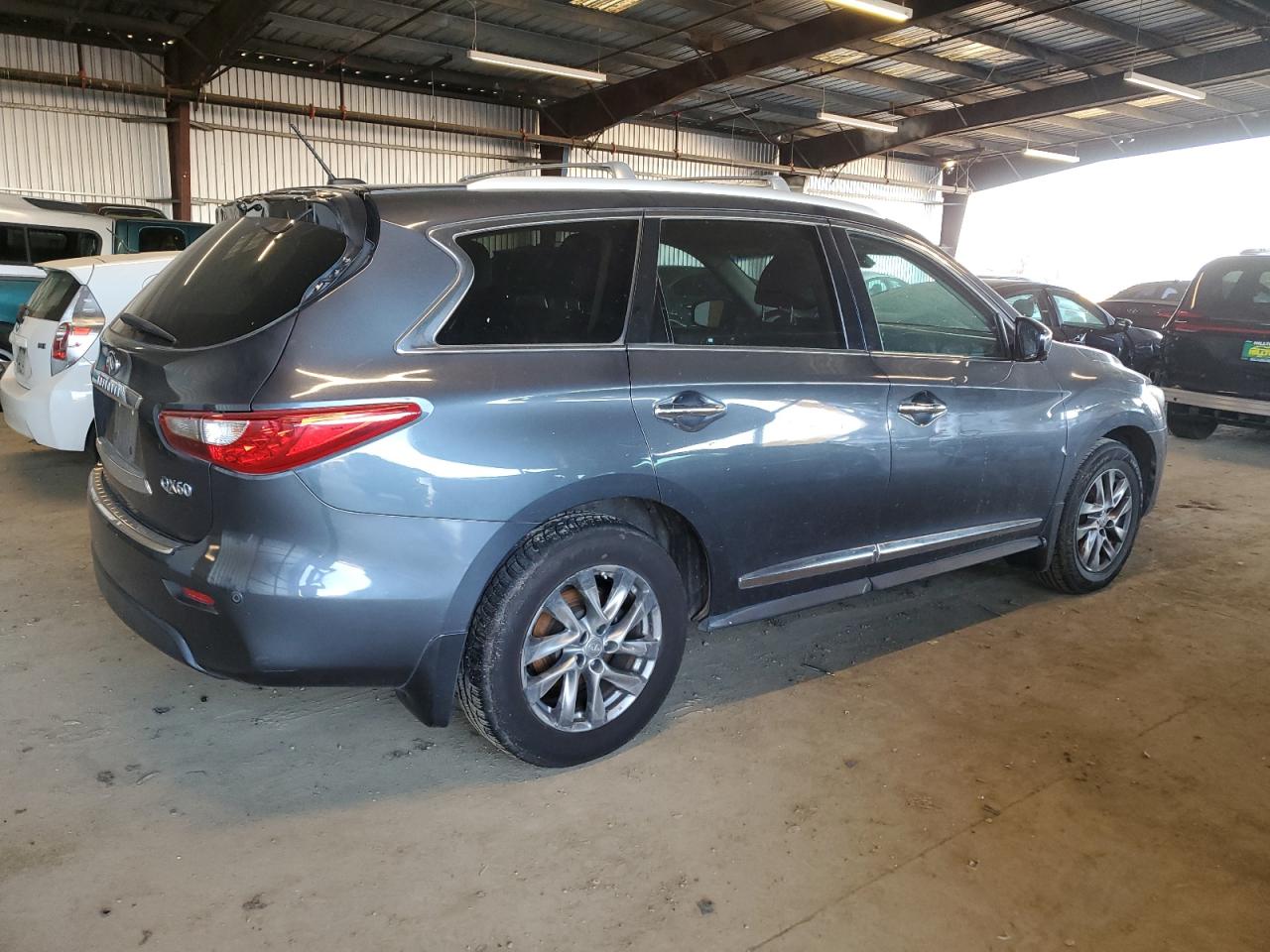2014 Infiniti QX60 VIN 5N1AL0MN5EC510315 Copart auction photo, water/flood damage thumbnail 3