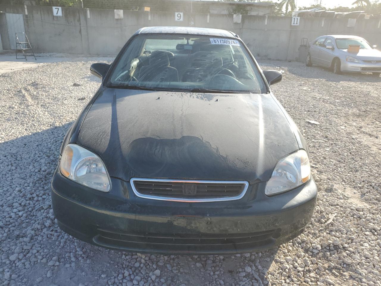 1997 Honda Civic VIN 2HGEJ6677VH574982 Copart auction photo, rear end damage thumbnail 5