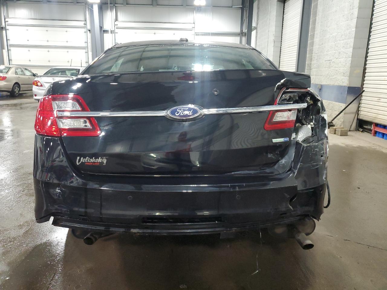 2018 Ford Taurus VIN 1FAHP2MK1JG112682 Copart auction photo, rear end damage thumbnail 6