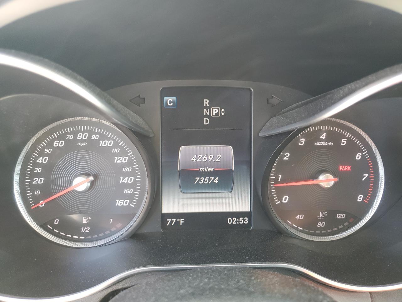 2015 Mercedes-Benz C-klasse VIN 55SWF4KB6FU081755 Copart auction photo, rear end damage thumbnail 9