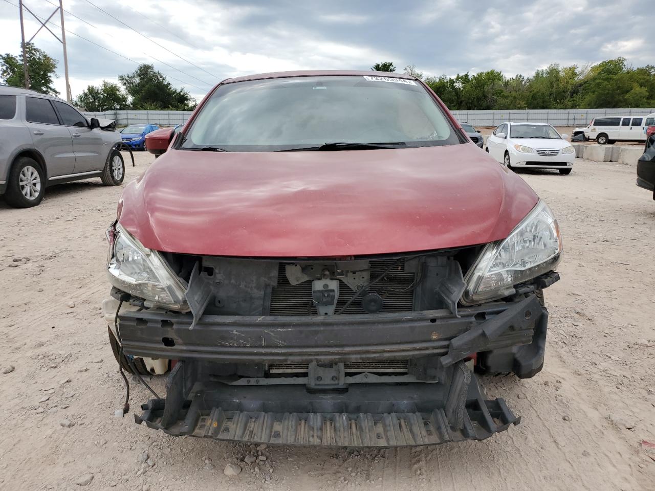 2014 Nissan Sentra VIN 3N1AB7AP7EY240472 Copart auction photo, all over / mechanical damage thumbnail 5