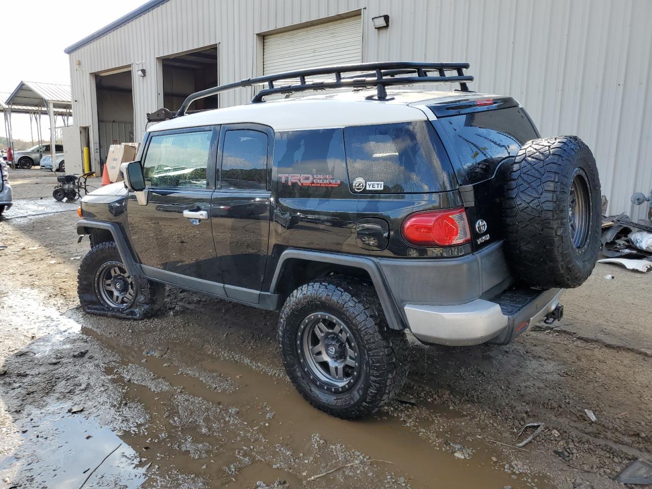 2007 Toyota FJ Cruiser VIN JTEBU11F370016236 Copart auction photo, front end damage thumbnail 2