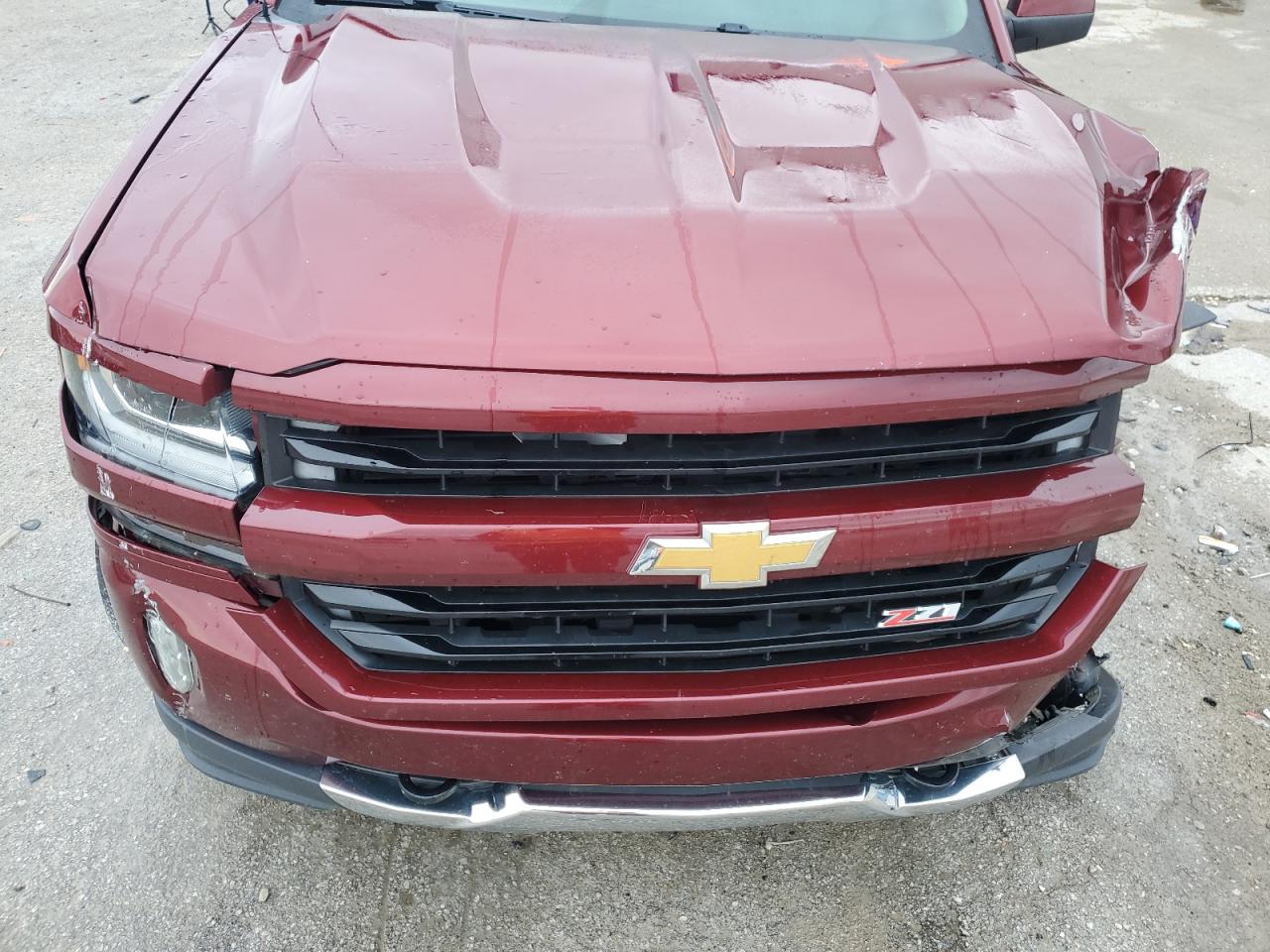 2017 Chevrolet Silverado VIN 3GCUKREC6HG149474 Copart auction photo, front end damage thumbnail 11