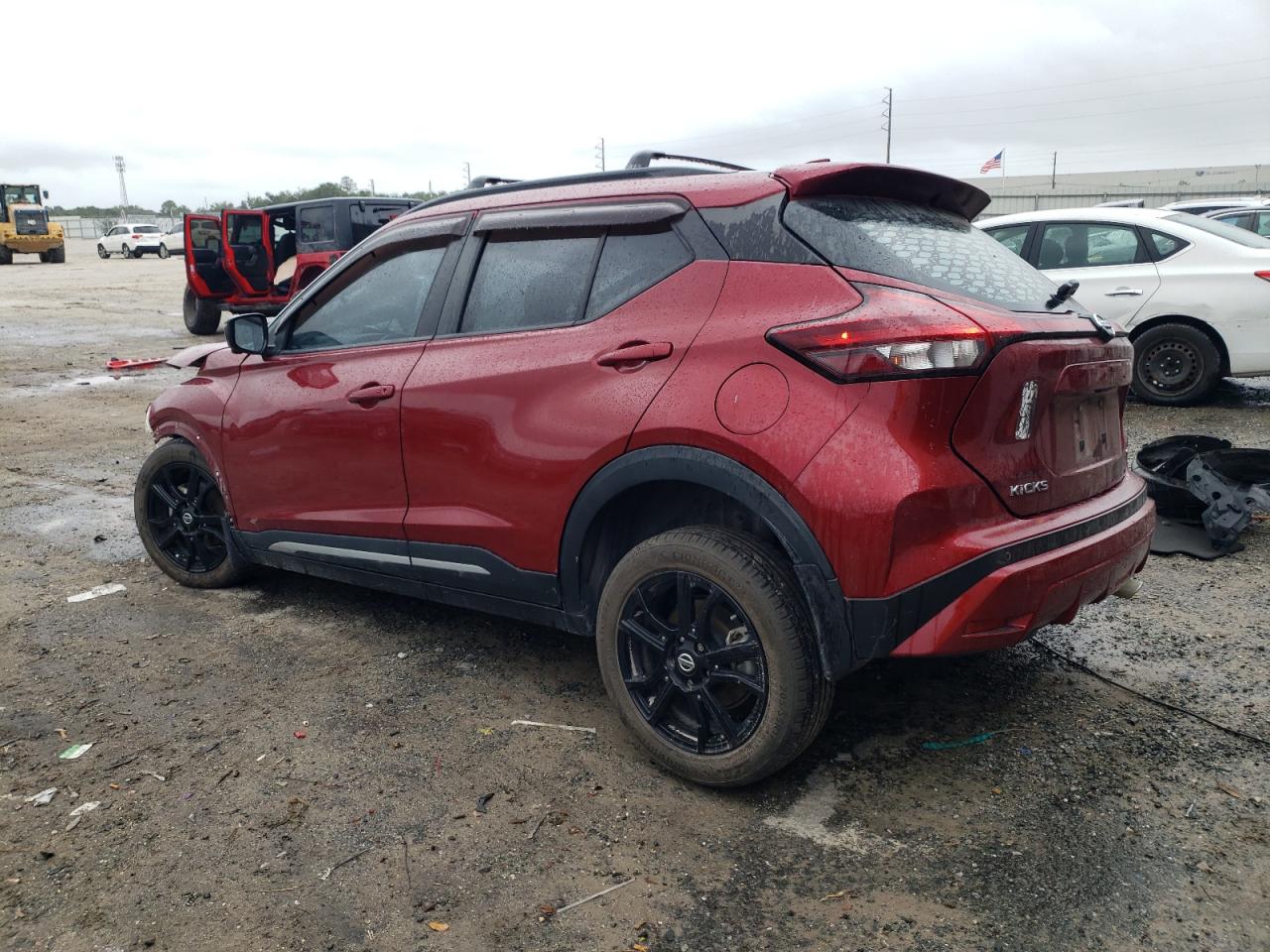 2021 Nissan Kicks VIN 3N1CP5DV3ML510656 Copart auction photo, front end / side damage thumbnail 2