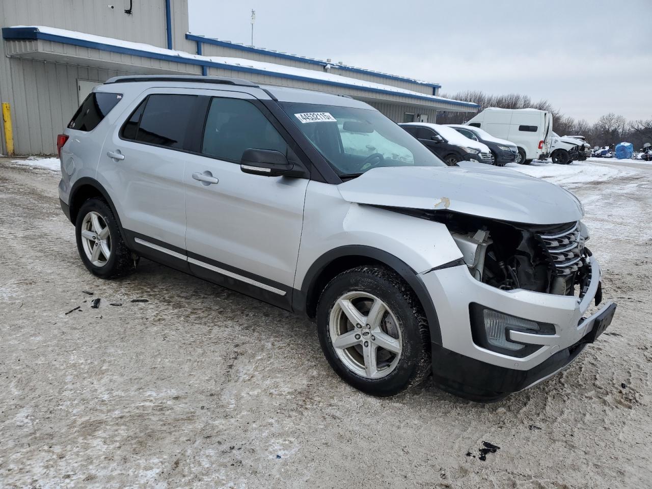 2017 Ford Explorer VIN 1FM5K8D88HGA68687 Copart auction photo, front end damage thumbnail 4