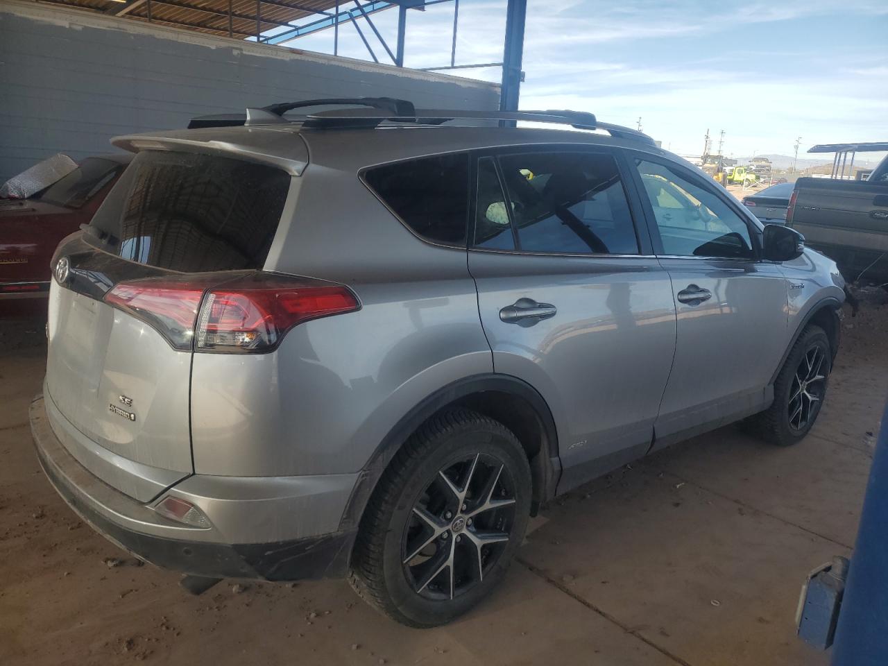 2018 Toyota RAV 4 VIN JTMJJREV8JD233824 Copart auction photo, front end damage thumbnail 3